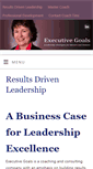 Mobile Screenshot of executivegoals.com